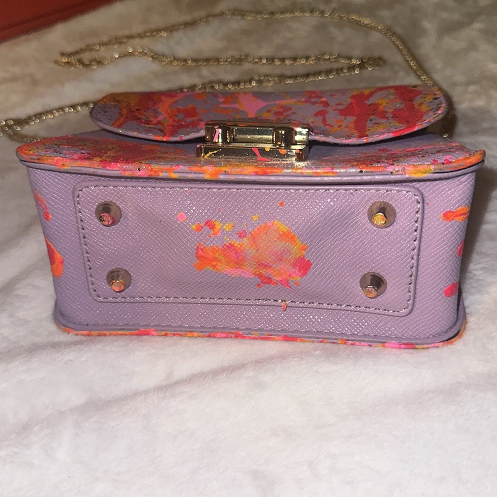 1 of 1 Hand Painted Anca Barbu Brand New Shoulder Bag PERFECT FOR SUMMER - Picture 5 of 16